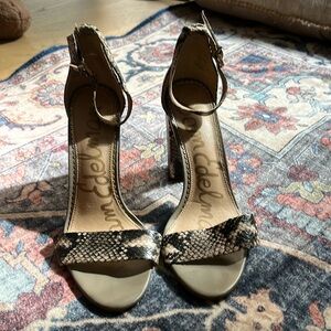 Snakeskin Sam Edelman heels